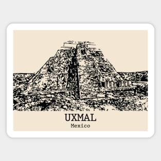 Uxmal - Mexico Magnet